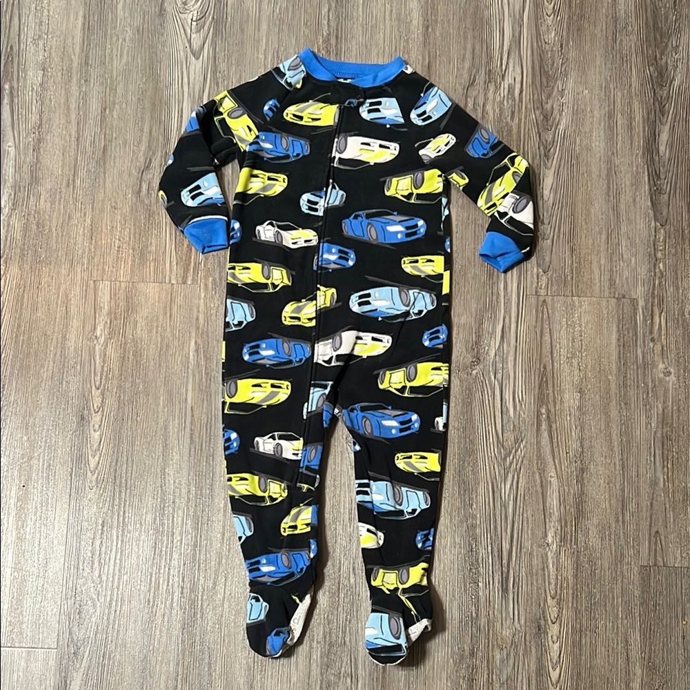 Race car Fleece One Piece PJ’s -Size 24m